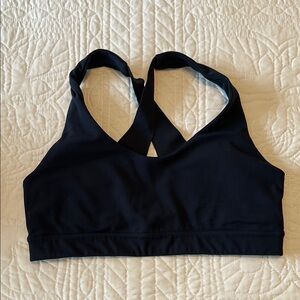 Navy Blue Women's Sports Bra